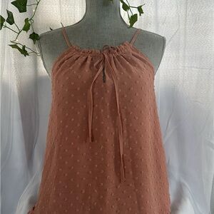 Mine Dusty Rose Textured Camisole